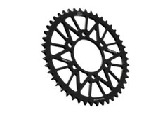 JT Aluminium Rear Sprocket Kawasaki KX125-250 KXF250-450 82-23 (Black 52T)