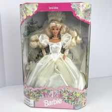 1996 Mattel Rose Bride Barbie Special Edition...