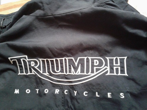 Chaqueta/chaleco de moto TRIUMPH mangas desmontables talla L Negro - Imagen 18 de 18