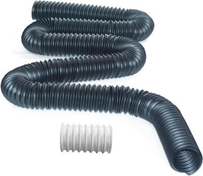 Extra 8 Ft Pipe with Connector, 2 Inch Diameter, Use for NAACOO Catch Basin'S Ot
