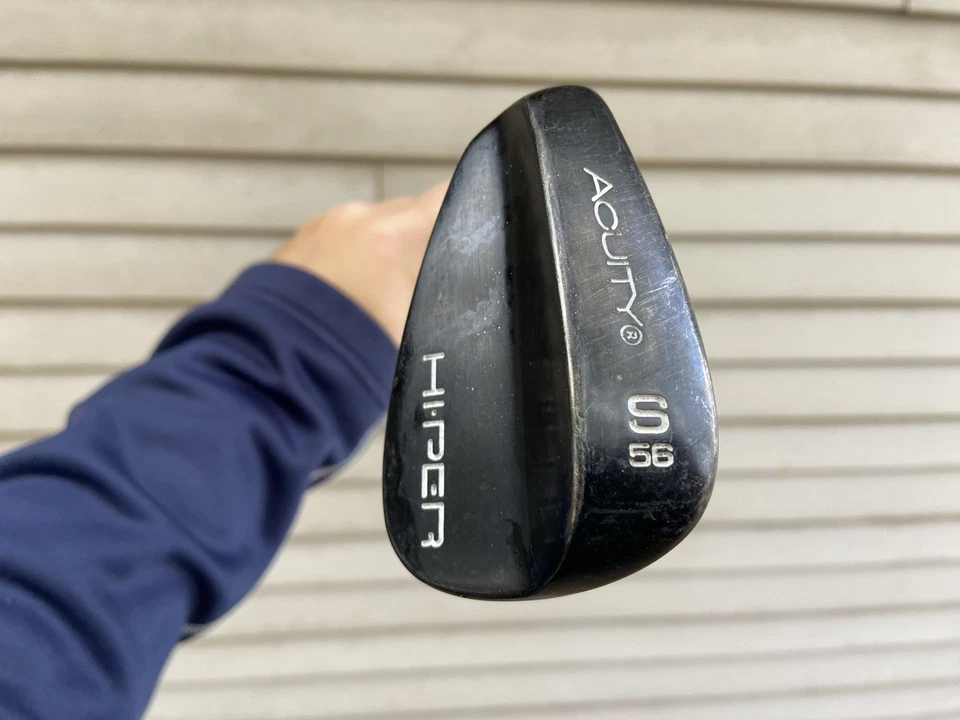 Left Handed Acuity Hi-per 56 Degree Black Sand Wedge w/ Graphite R Flex Shaft - Image 2 of 4