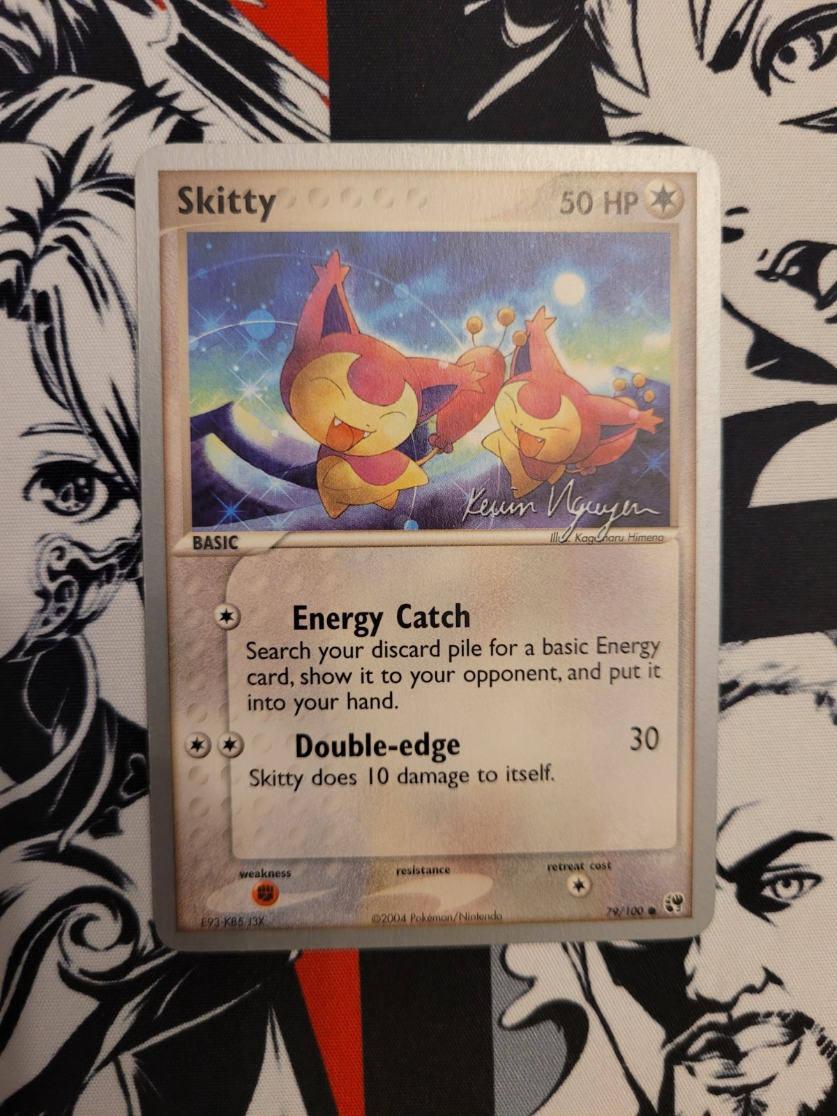 Skitty - 79/100 Pokemon TCG - Ex Sandstorm - 2004 Championship Kevin Nguyen - NM