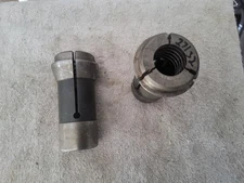 27/32" HARDINGE/ SM TF-37  Round  Serrated - Collet .843 HARDINGE