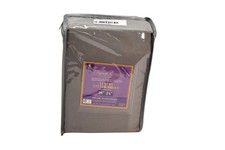 Elegant Comfort King Fitted Sheet Gray Microfiber Deep Fitted Machine Washable