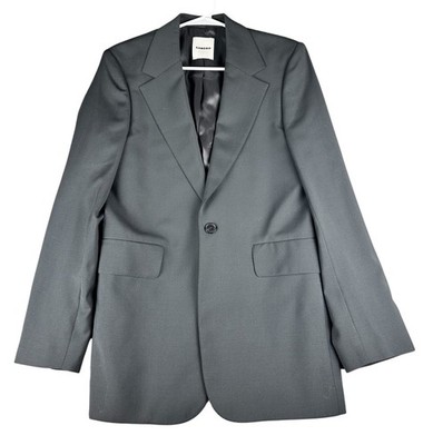 NEW Sandro Paris Men's Virgin Wool Suit Jacket Gray Size 48FR US 38