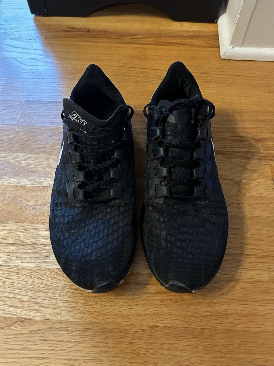 Size 10 - Nike Air Zoom Pegasus 37 Black White. Bq9646-002