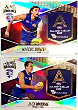 2020 SELECT AFL DOMINANCE ALL AUSTRALIAN TEAM CARD FULL TEAM SET-W. BULLDOGS(2)