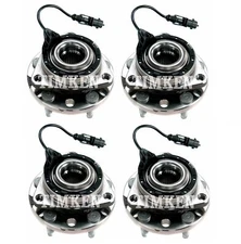 NEW Front and Rear Wheel Bearing & Hub Assembly Kit Timken For Solstice Sky RWD