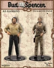 Set of 2 Western Bud Spencer Child Terence Hill Infinity Trinity Statues