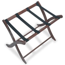 Winsome Wood Scarlett Luggage Rack, Walnut 