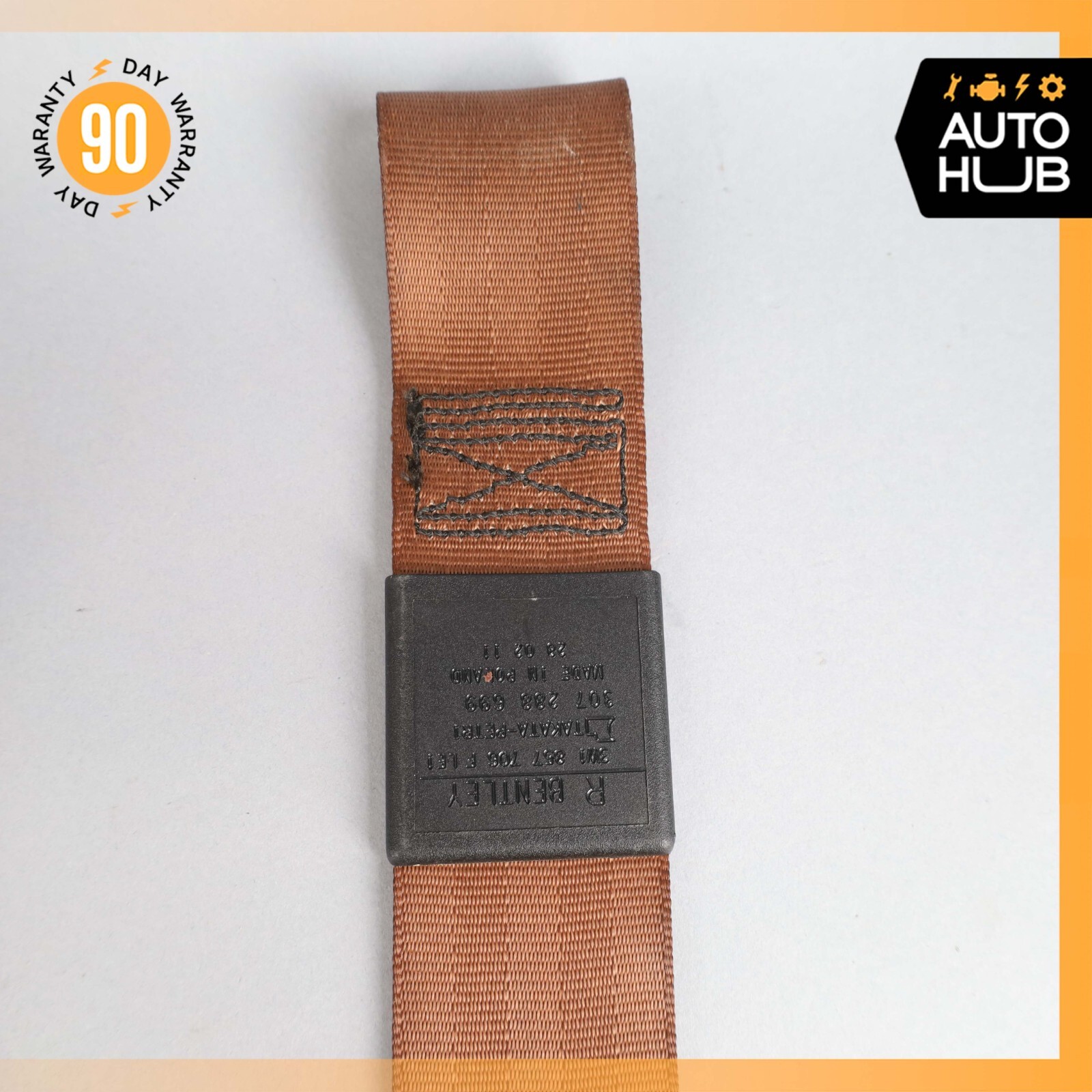 12-15 Bentley Continental GT GTC Front Right Passenger Side Seat Belt OEM 56k