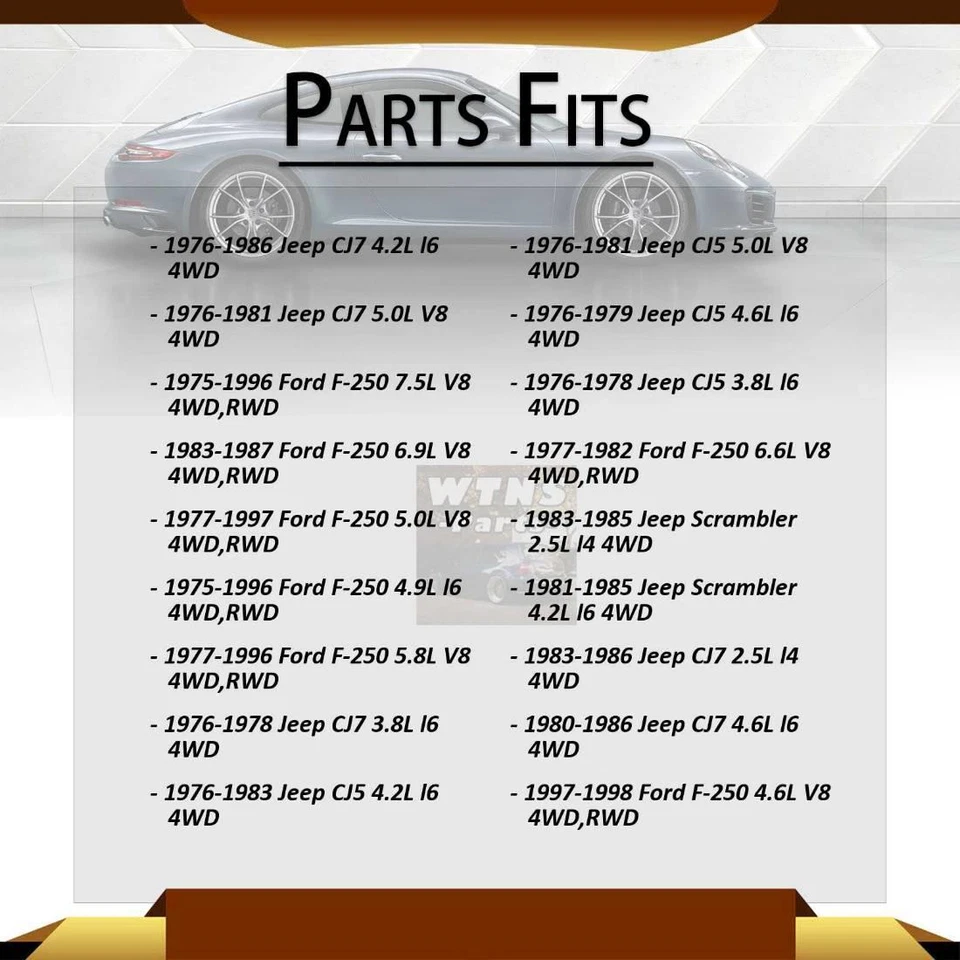 Juego de 4 cojinetes de rueda exterior delanteros interiores delanteros Timken y carreras para CJ5 1976-1983 Foto 2 de 4