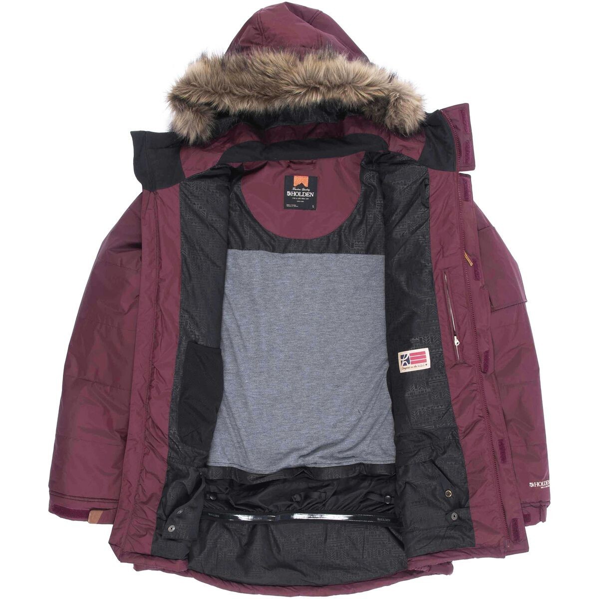 Holden ダウンジャケット HOLDEN ホールデン W DOWN OVERSIZED WRAP ラップダウン