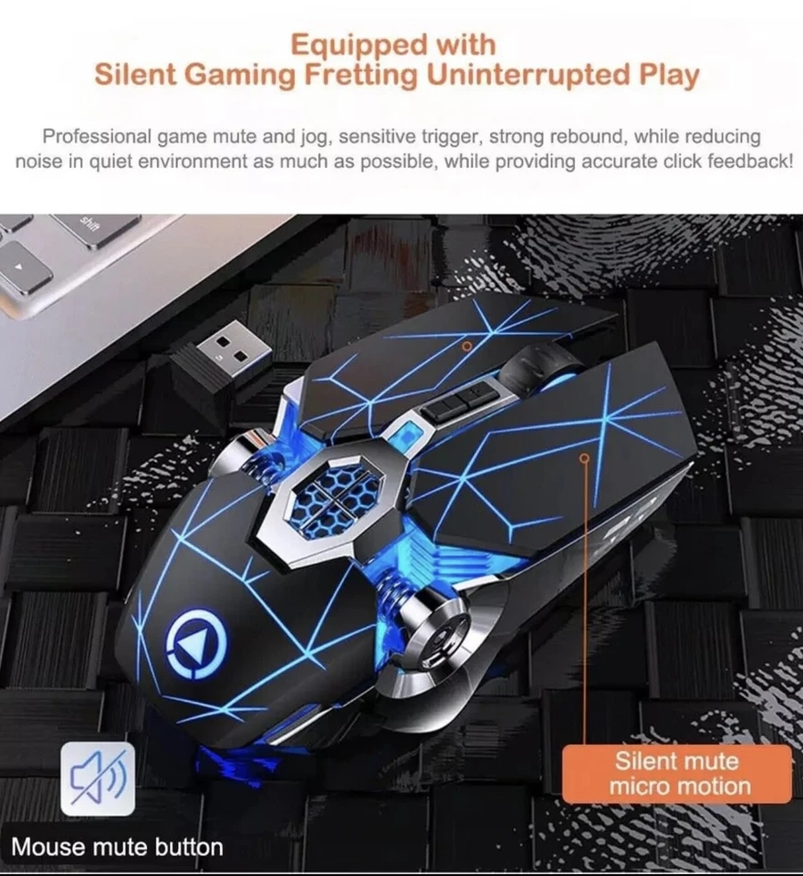 souris LED sans fil - Image 2 of 4