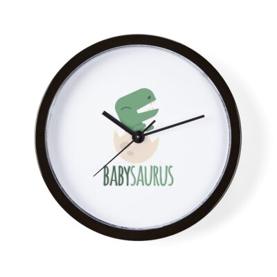 CafePress Babysaurus 10'' Wall Clock (1835689691)