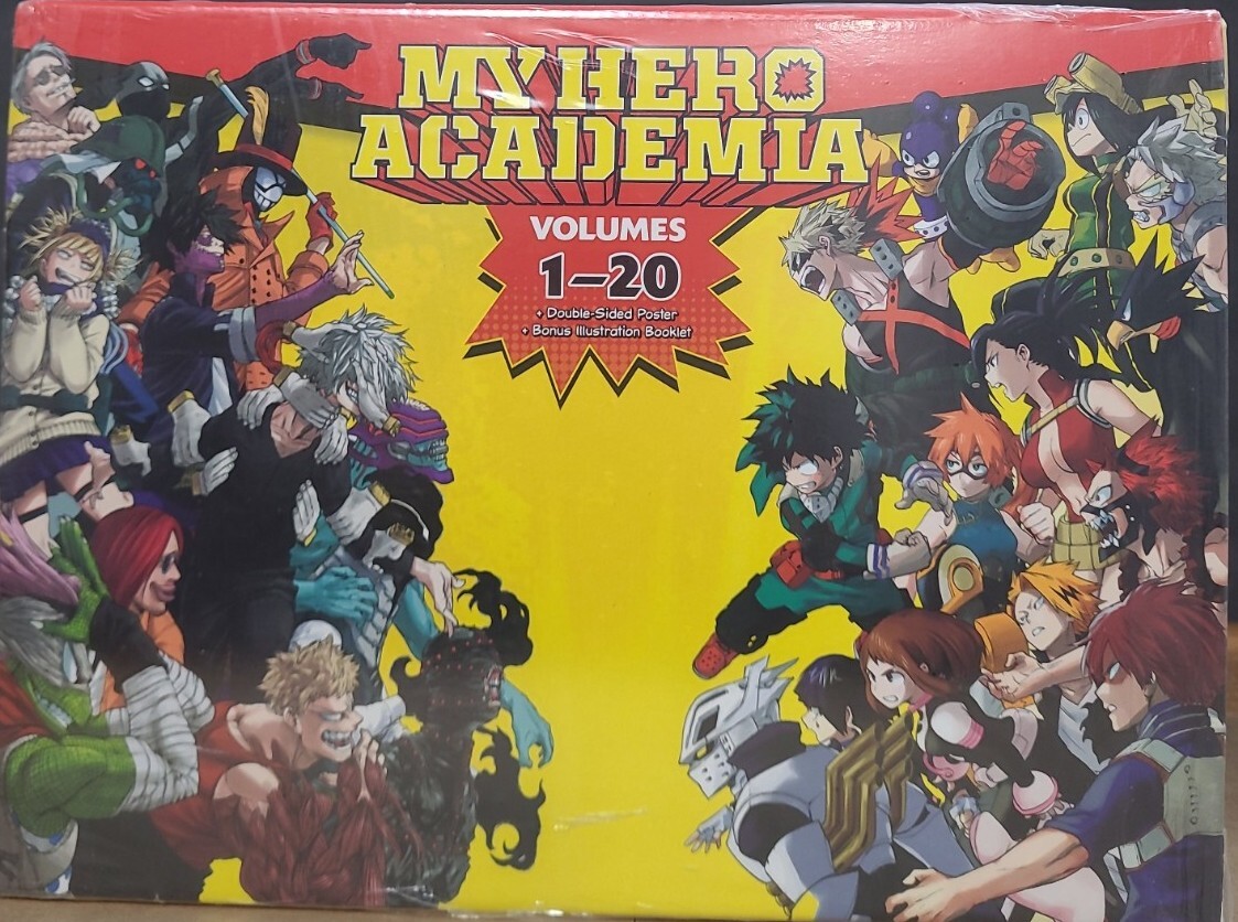 My Hero Academia Box Set English Manga new from Viz Graphic Novel