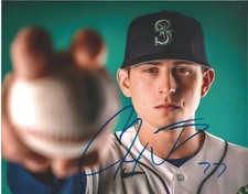 Chris Flexen signed autographed Seattle Mariners Baseball 8x10 photo