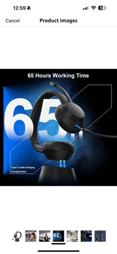 Wireless Headset with Mic for Work, Bluetooth Headset with Microphone New - Bild 4 von 7