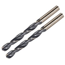 2 pcs Straight Shank Twist Drill Bits 10mm High Speed Steel 4341 US Stock C181