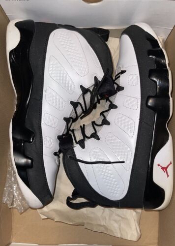 Air Jordan 9 Space Jam Retro OG Größe 13 Herren Weiß Schwarz Turnschuhe 2010 302370-102 - Bild 5 von 19
