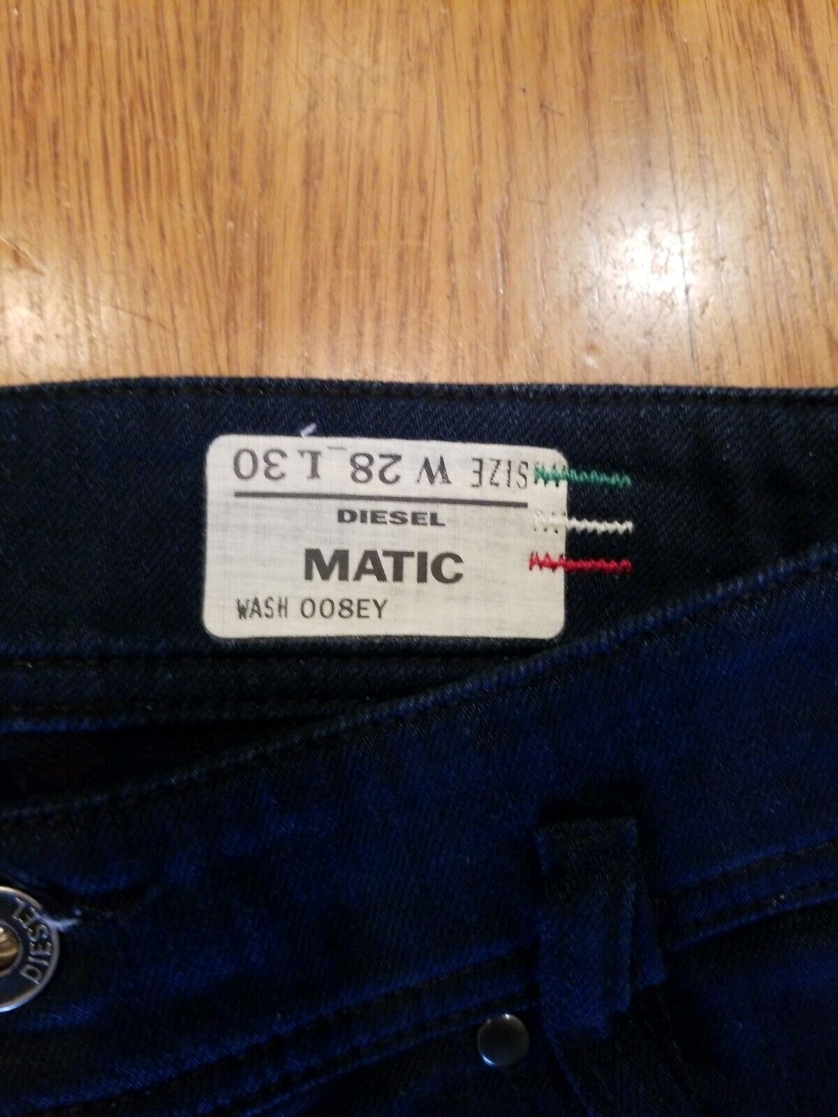 Womens Diesel "Matic" Womens Size 28/30" Jeans RN… - image 4