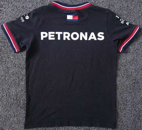 2021 Mercedes AMG F1 Team T Shirt / Black / Age 7-8 Years - Picture 3 of 18