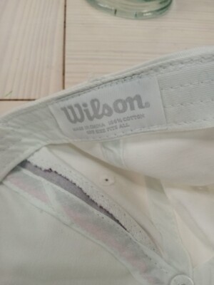 Wilson Pink Ribbon Hope Cap Hat Women Adjustable White 100  display picture 2