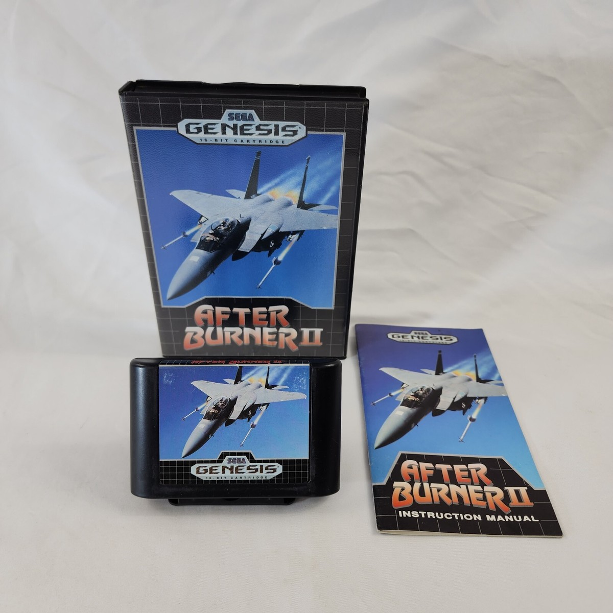 (訳ありセール 格安) 1990) Genesis, (Sega II Burner After CIB Cart Box Complete シューティング
