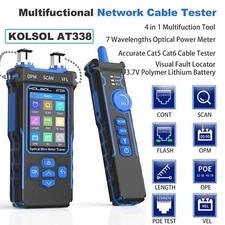 KOLSOL NF-8508 Network Cable Tester LAN Optical Wire Meter Power Meter Tester