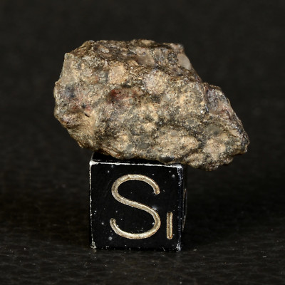 Meteorit Lunar Bechar 011 Von 3,92 G Achondrite Feldsp. Breccia Mond C58.2-43