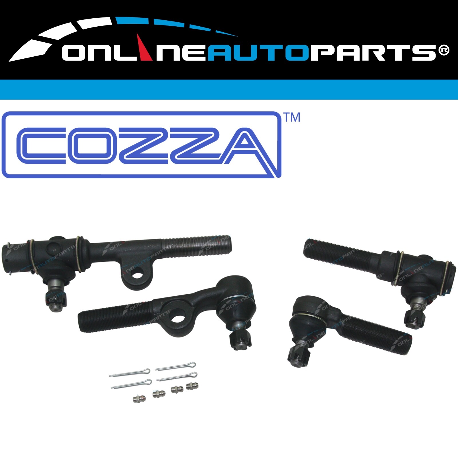 Steering Joint Tie Rod Relay End Kit for Landcruiser HZJ75 FZJ75 70 75