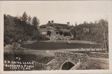 Rapid City, SD: RPPC South Dakota Game Lodge - vintage Real Photo Postcard