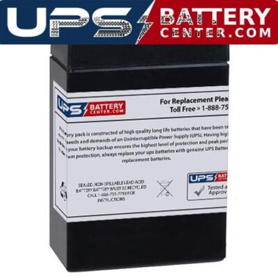 Leoch DJW6-2.8 6V 2.8Ah F1 Replacement Battery