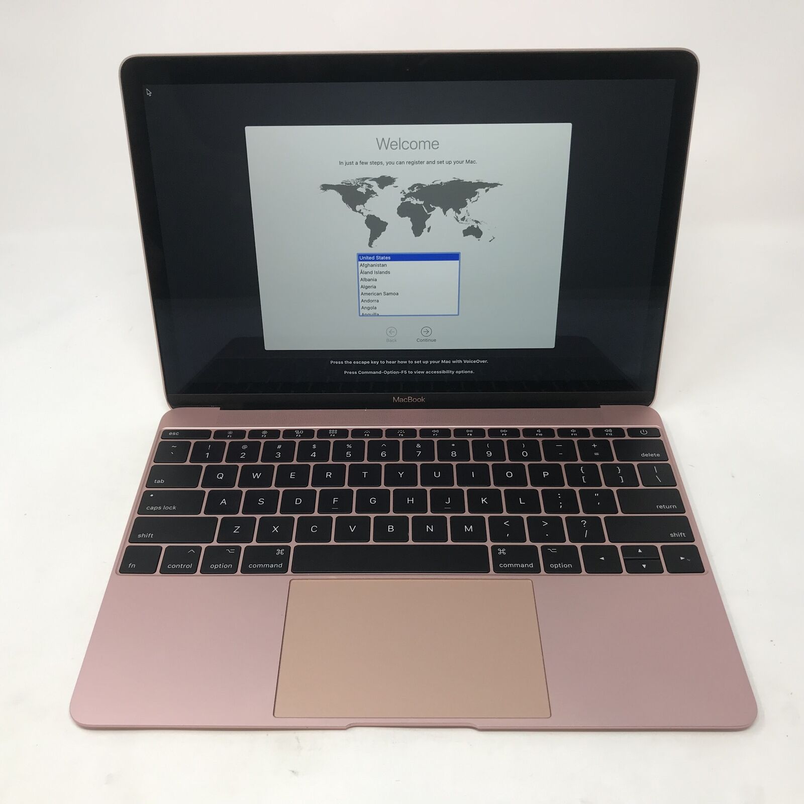 MacBook 12 Rose Gold 2017 1.2 GHz Intel Core m3 8GB 256GB SSD Good