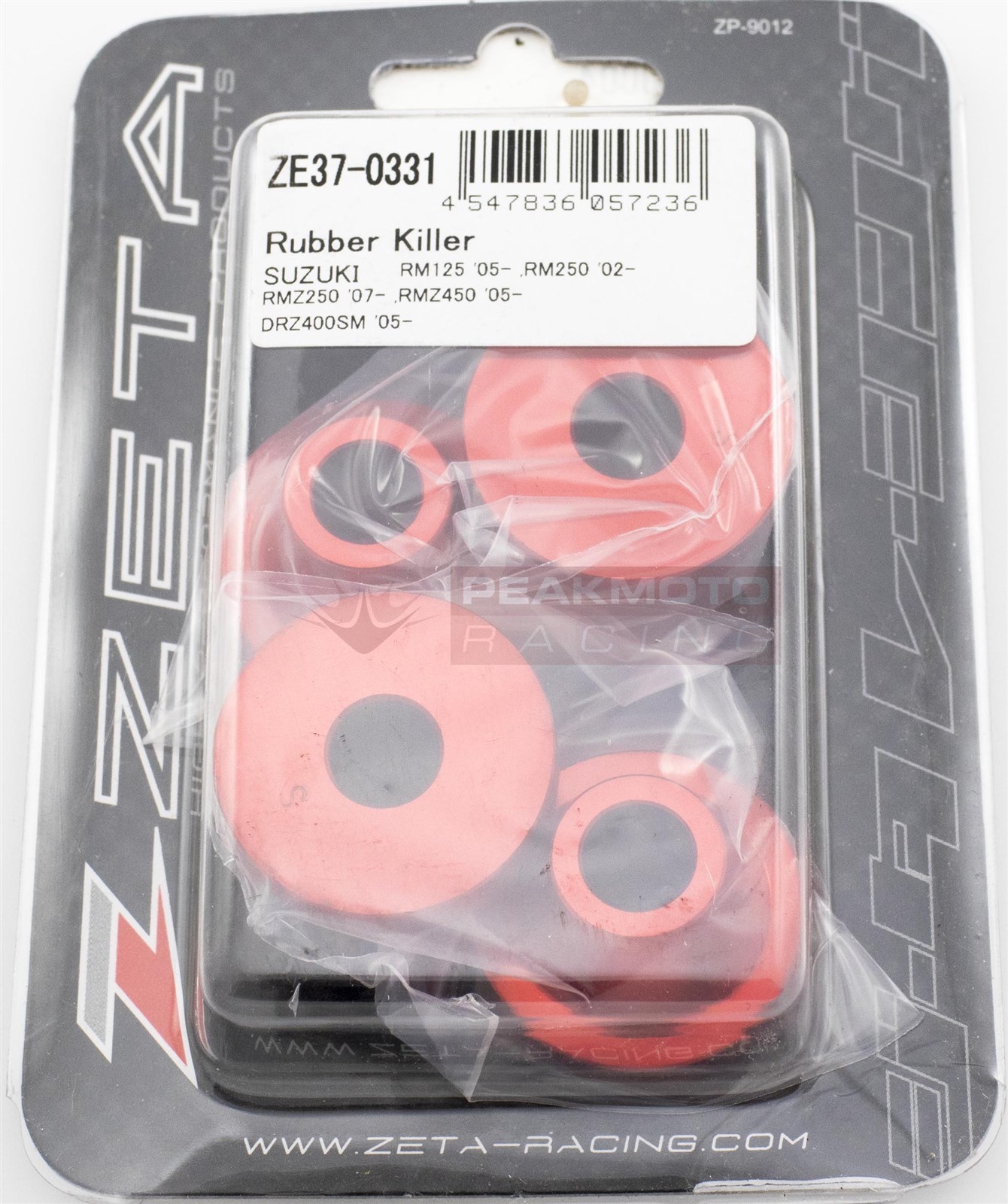 ZETA ZE370331 RED Rubber Killer Handlebar Aluminum Bushings DRZ400SM 20052019 eBay
