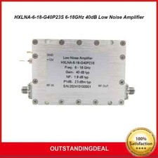 HXLNA-6-18-G40P23S 6-18GHz 40dB High Gain Low Noise Amplifier RF LNA os67