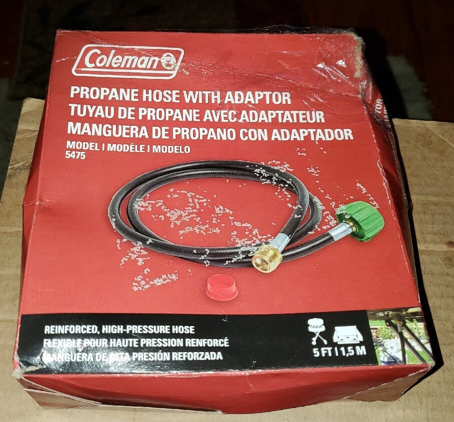 Coleman High-Pressure Propane Gas Hose and Adapter, 5-Foot | eBay