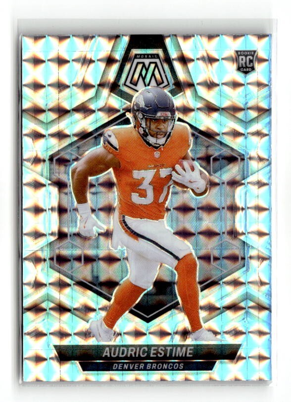 2024 Panini Mosaic - Rookies Mosaic Prizm #392 Audric Estime (RC)