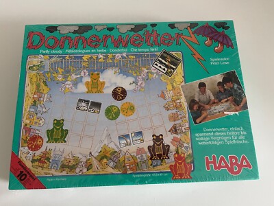 Haba Donnerwetter Kinderspiel für 2-4 Spieler  Familienspiel HABA NEU OVP