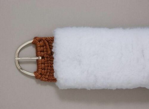 New Tough 1 White Red Mohair 33 Cinch #59-1233 U-22