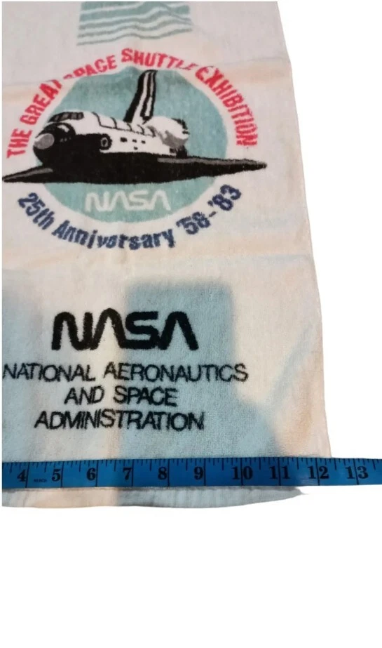 NASA VINTAGE (SMALL) TOWELS 25th Anniversary '58-'83 - Image 3 of 4