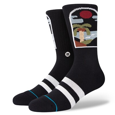 Stance Sea View Crew Socks - Men 6-8.5 / Women 8-10.5 - NWT 