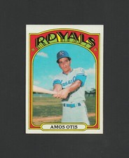 1972 Topps Amos Otis #10 ~ KC Royals  ~~ Set Break ~~ High Grade!