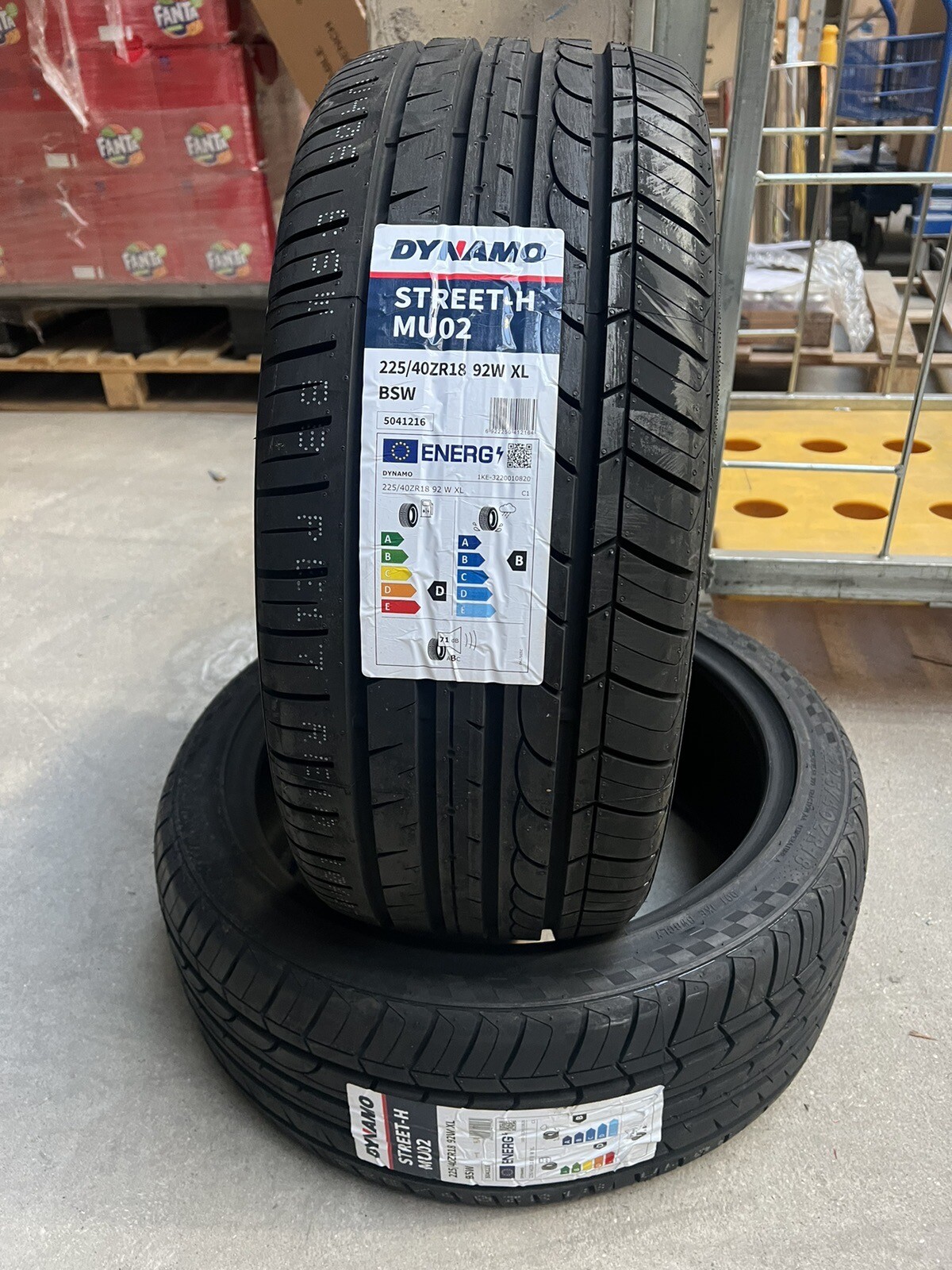 2 NEW 225 40 18 DYNAMO STREETH MU02 92W XL B WET GRIP 2254018 eBay