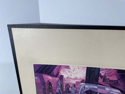 Vintage Original Print US Steel Series Syd Mead Emergency 20 Art Poster - Picture 5 of 8