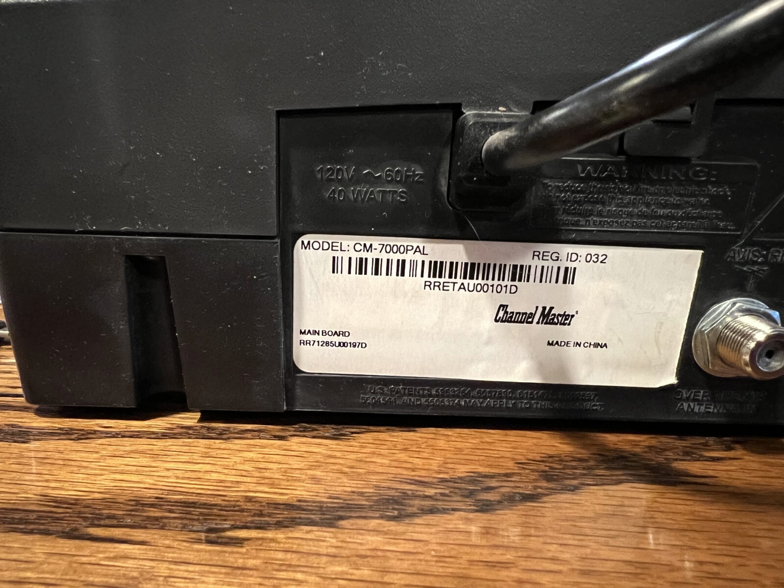 Channel Master CM-7000PAL Digital Video Recorder DVR HDTV OTA Receiver #A