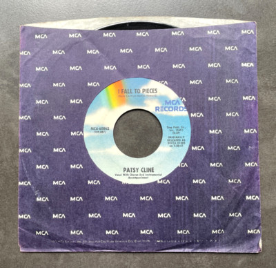 7'' Patsy Cline - I Fall To Pieces - US MCA
