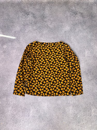 Blusa de seda floral vintage años 90 Yves Saint Laurent - Imagen 2 de 9