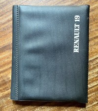 RENAULT 19 - Porta Documenti + Libretti Manutenzione - VUOTO