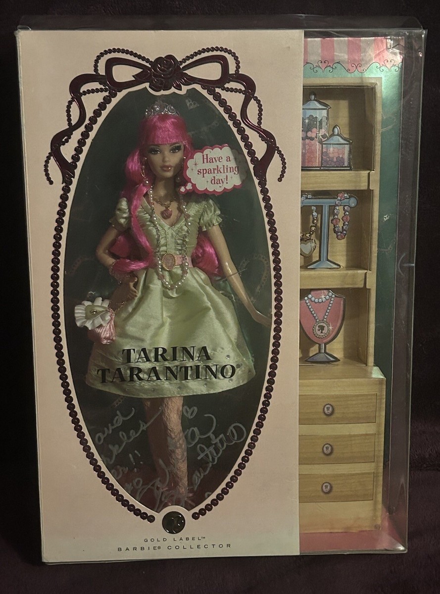 Signed~ 08'TARINA TARANTINO~GOLD LABEL BARBIE~L9602 | eBay
